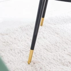 Jack & Alice Chaises Siama (lot de 2) - Vert foncé -Meubles de salle à manger Soldes Magasin 1000285321 220616 050 DETAILS P000000001000285321