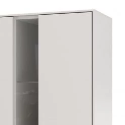 GWINNER Buffet haut Calea II - Blanc mat / Chêne - Sans éclairage -Meubles de salle à manger Soldes Magasin 1000285836 211117 160124000118 DETAILS P000000001000285836