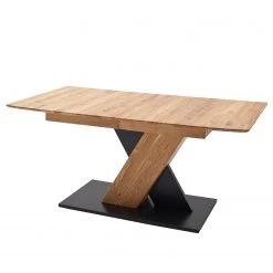 Fredriks Table Covina - (extensible) - Chêne sauvage - Largeur : 140 cm - Noir