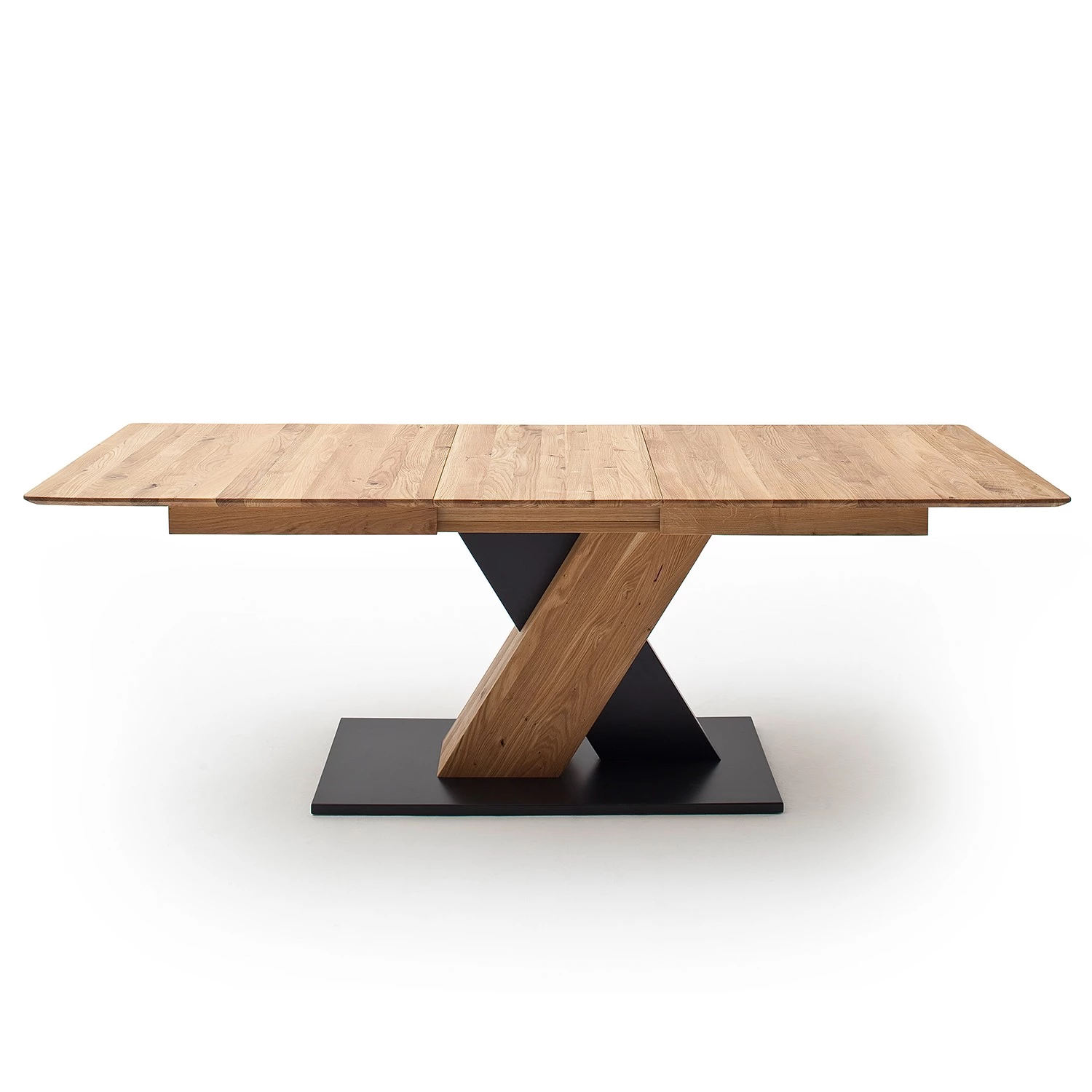 Fredriks Table Covina - (extensible) - Chêne sauvage - Largeur : 140 cm - Noir 7 Fredriks Table Covina - (extensible) - Chêne sauvage - Largeur : 140 cm - Noir – Image 7