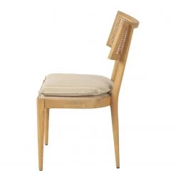 Studio Copenhagen Chaise Fiona II - Beige - Tissu / Frêne massif -Meubles de salle à manger Soldes Magasin 1000289495 220818 040 DETAILS P000000001000289495