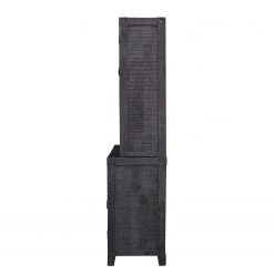 Ars manufacti Buffet Keyport - Manguier massif / Fer - Manguier noir / Noir 8 Ars manufacti Buffet Keyport - Manguier massif / Fer - Manguier noir / Noir -Meubles de salle à manger Soldes Magasin 1000297011 220511 040 DETAILS P000000001000297011