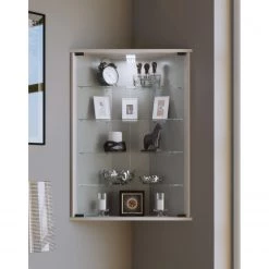 VCM Vitrine d’angle Vecko - Blanc -Meubles de salle à manger Soldes Magasin 1000298092 211014 12213900096 MOOD DETAILS P000000001000298092 mood