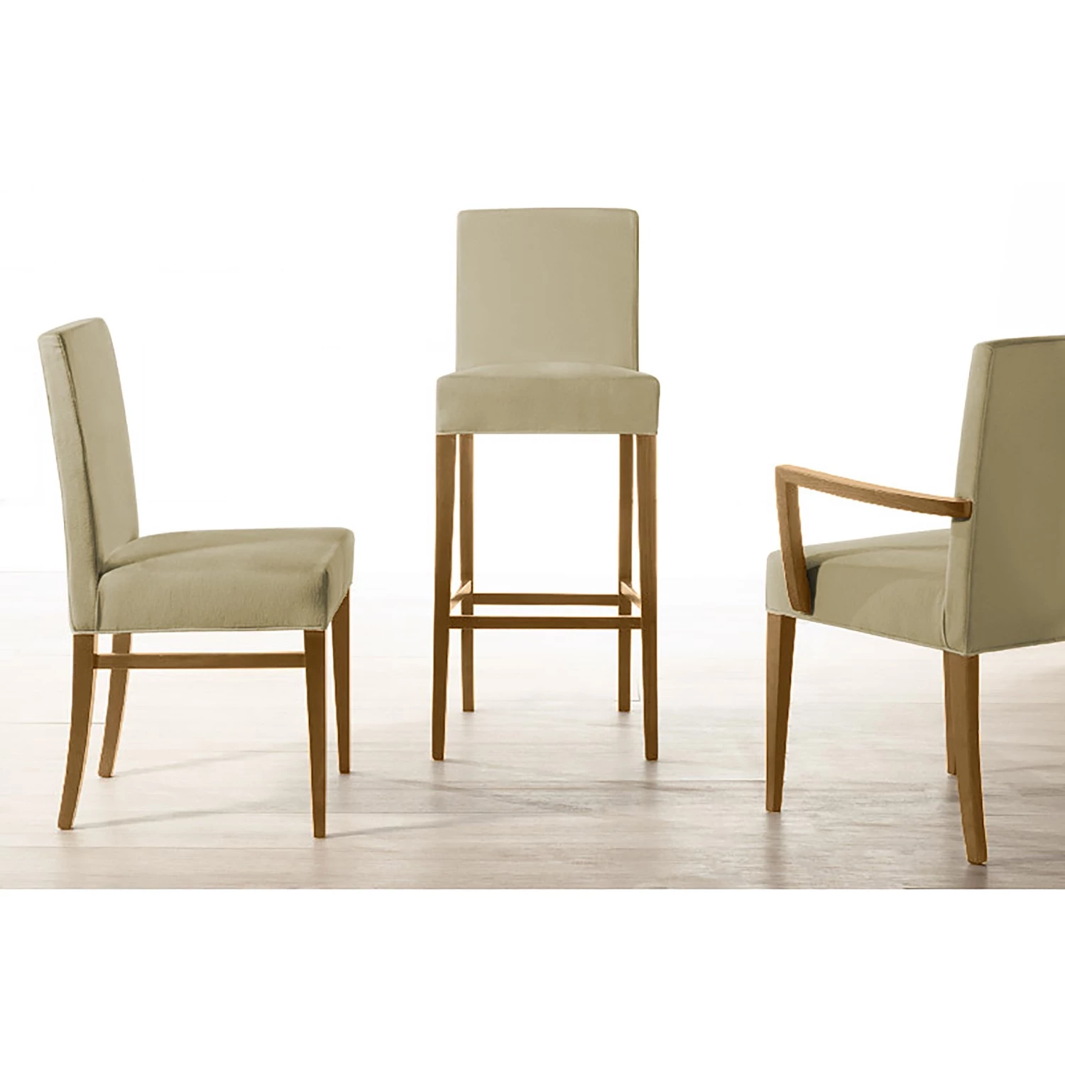 Red Living Chaise de bar Camillas - Beige 2 Red Living Chaise de bar Camillas - Beige – Image 2