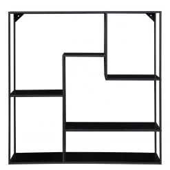 Red Living Étagère murale Vapi I - Métal - Noir -Meubles de salle à manger Soldes Magasin 1000299437 211012 13474400072 DETAILS P000000001000299437