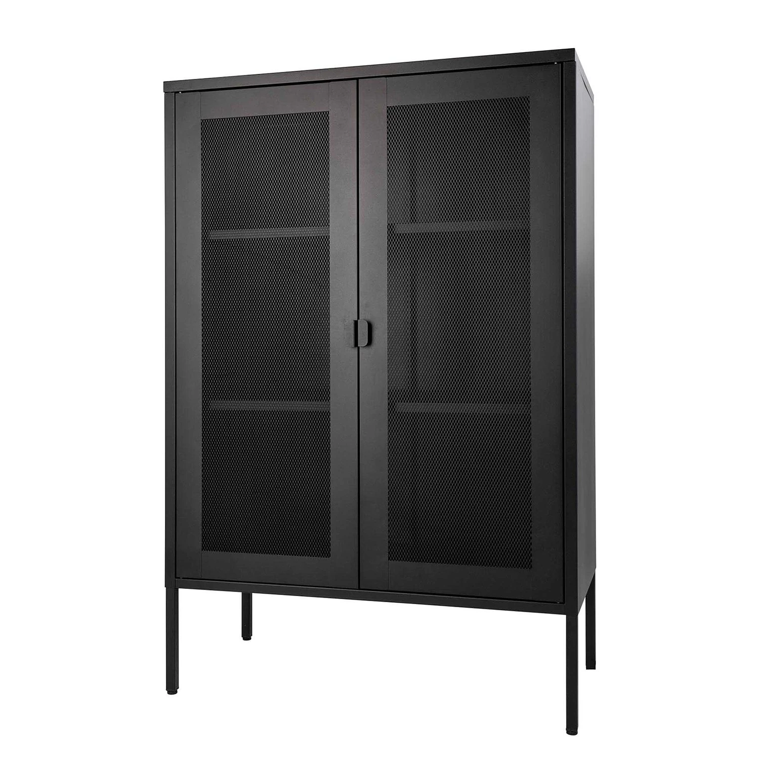 Red Living Buffet Moosh - Métal - Noir 1 Red Living Buffet Moosh - Métal - Noir