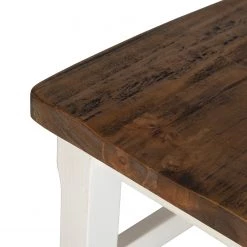 Maison Belfort Salle à manger Balignton (5 éléments) - Blanc - Largeur : 160 cm -Meubles de salle à manger Soldes Magasin 1000299529 220303 036 DETAILS P000000001000299529