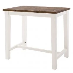 Maison Belfort Ensemble de bar Balignton (5 éléments) - Pin massif - Pin / Blanc -Meubles de salle à manger Soldes Magasin 1000299560 220303 031 DETAILS P000000001000299560