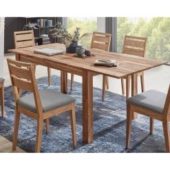 Naturoo Table Tassar - (extensible) Chêne sauvage massif / Chêne sauvage -Meubles de salle à manger Soldes Magasin 1000300294 211022 083829000024 MOOD DETAILS P000000001000300294 mood