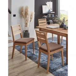 Naturoo Chaises Elkton (lot de 2) - Marron 5 Naturoo Chaises Elkton (lot de 2) - Marron -Meubles de salle à manger Soldes Magasin 1000300295 211124 08440500038 MOOD DETAILS P000000001000300295 mood