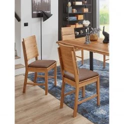 Naturoo Chaises Kasai (lot de 2) - Marron 6 Naturoo Chaises Kasai (lot de 2) - Marron -Meubles de salle à manger Soldes Magasin 1000300302 211124 08440500041 MOOD DETAILS P000000001000300302 mood