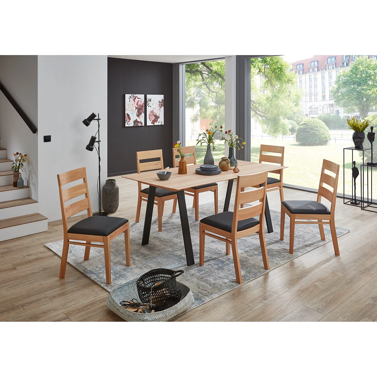 Naturoo Table Hebron - Chêne sauvage massif - Chêne sauvage 2 Naturoo Table Hebron - Chêne sauvage massif - Chêne sauvage – Image 2