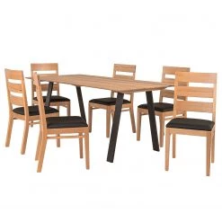 Naturoo Table Hebron - Chêne sauvage massif - Chêne sauvage 7 Naturoo Table Hebron - Chêne sauvage massif - Chêne sauvage -Meubles de salle à manger Soldes Magasin 1000300327 211124 08440700151 DETAILS P000000001000300327