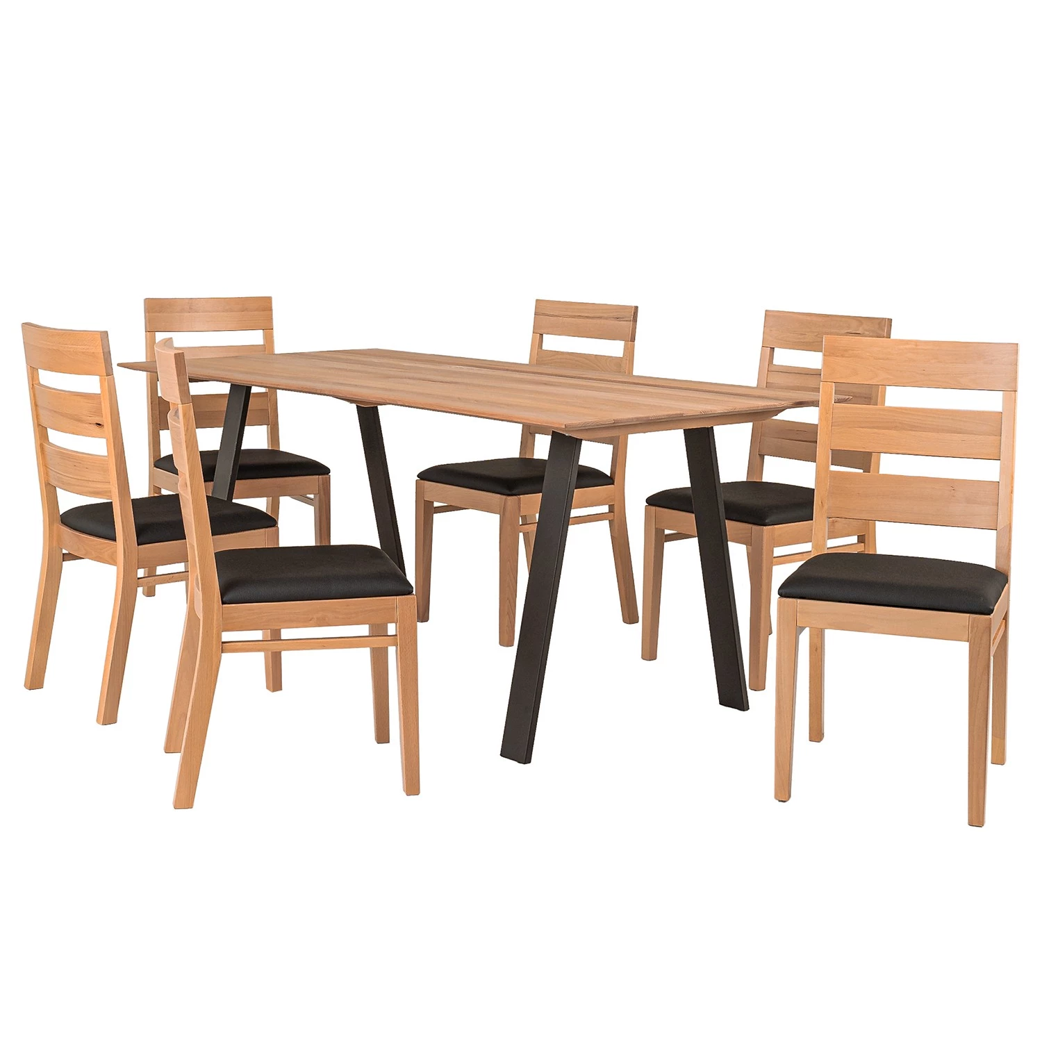 Naturoo Table Hebron - Chêne sauvage massif - Chêne sauvage 4 Naturoo Table Hebron - Chêne sauvage massif - Chêne sauvage – Image 4