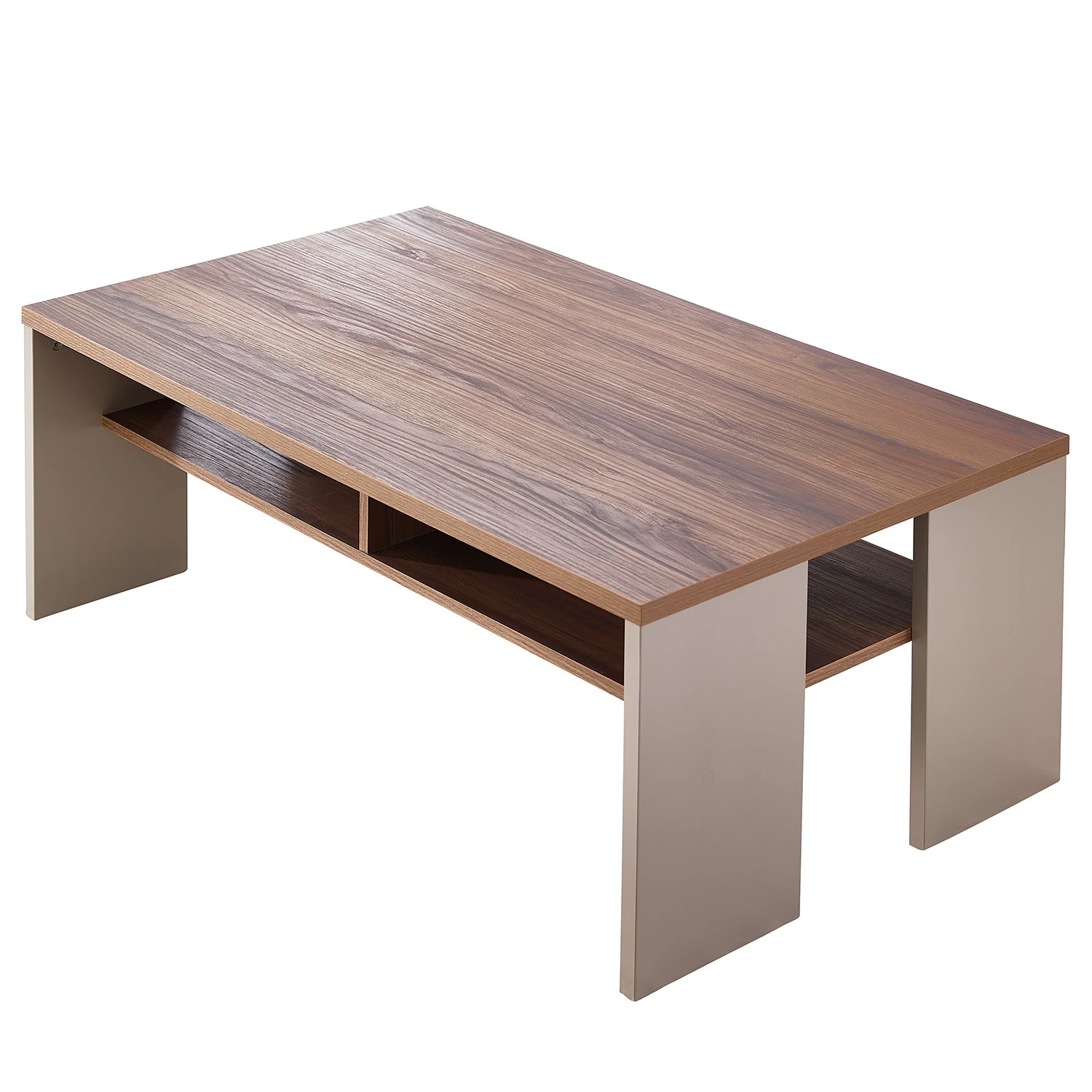 Loftscape Table basse Saida - Cachemire / Imitation noyer 1 Loftscape Table basse Saida - Cachemire / Imitation noyer