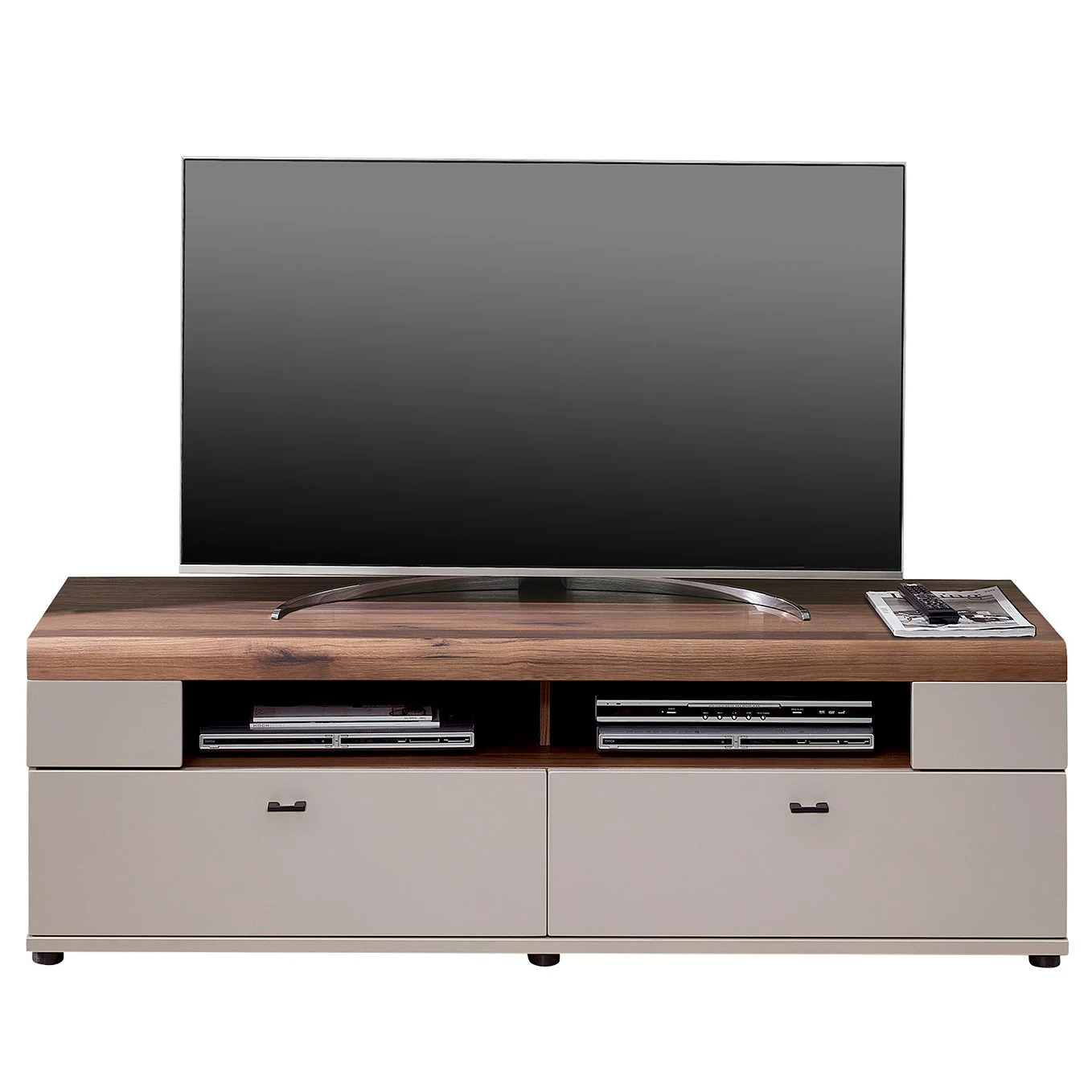 Loftscape Meuble TV Saida I - Cachemire / Imitation noyer 5 Loftscape Meuble TV Saida I - Cachemire / Imitation noyer – Image 5