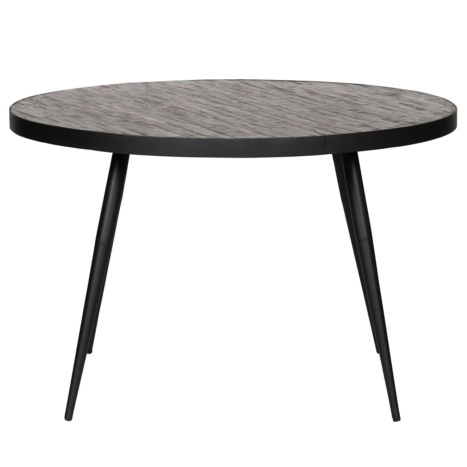 Red Living Table Muras - Teck massif / Fer - Teck foncé / Noir 1 Red Living Table Muras - Teck massif / Fer - Teck foncé / Noir