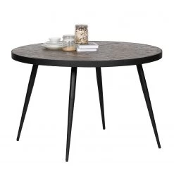 Red Living Table Muras - Teck massif / Fer - Teck foncé / Noir 8 Red Living Table Muras - Teck massif / Fer - Teck foncé / Noir -Meubles de salle à manger Soldes Magasin 1000303864 211105 131055000122 DETAILS P000000001000303864