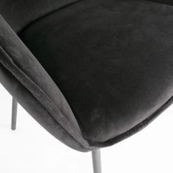 Red Living Chaise à accoudoirs Lester II (lot de 2) - Noir 10 Red Living Chaise à accoudoirs Lester II (lot de 2) - Noir -Meubles de salle à manger Soldes Magasin 1000303865 211105 131055000158 DETAILS P000000001000303865