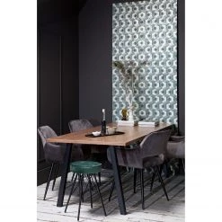 Red Living Chaises à accoudoirs Avril (lot de 2) - Gris marron -Meubles de salle à manger Soldes Magasin 1000303868 211105 13105600136 MOOD DETAILS P000000001000303868 mood