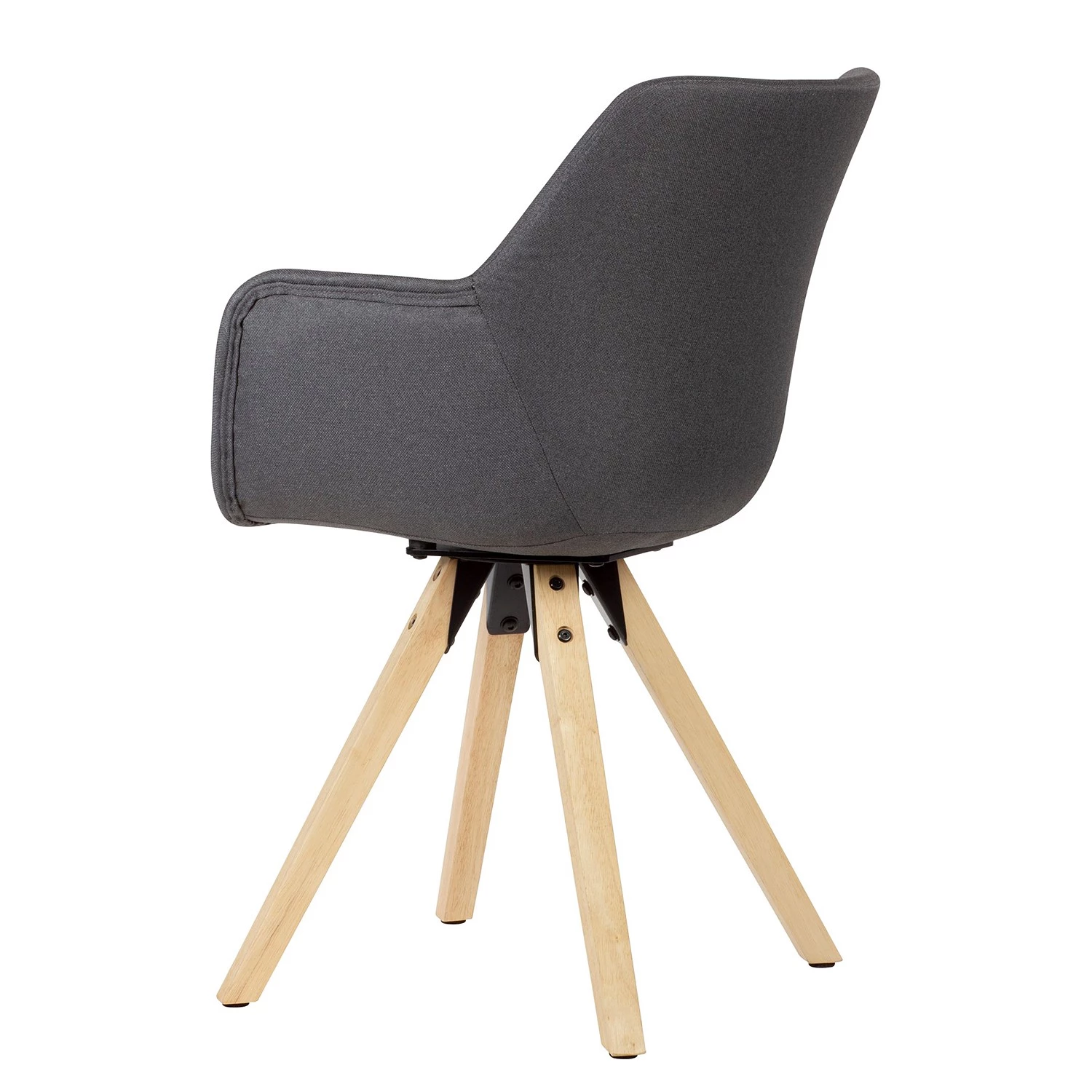 Norrwood Chaises à accoudoirs Newport I (2) - Anthracite 4 Norrwood Chaises à accoudoirs Newport I (2) - Anthracite – Image 4