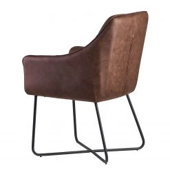 Loftscape Chaise à accoudoirs Giorgino II - Marron foncé vintage 9 Loftscape Chaise à accoudoirs Giorgino II - Marron foncé vintage -Meubles de salle à manger Soldes Magasin 1000303957 211103 12152700459 DETAILS P000000001000303957