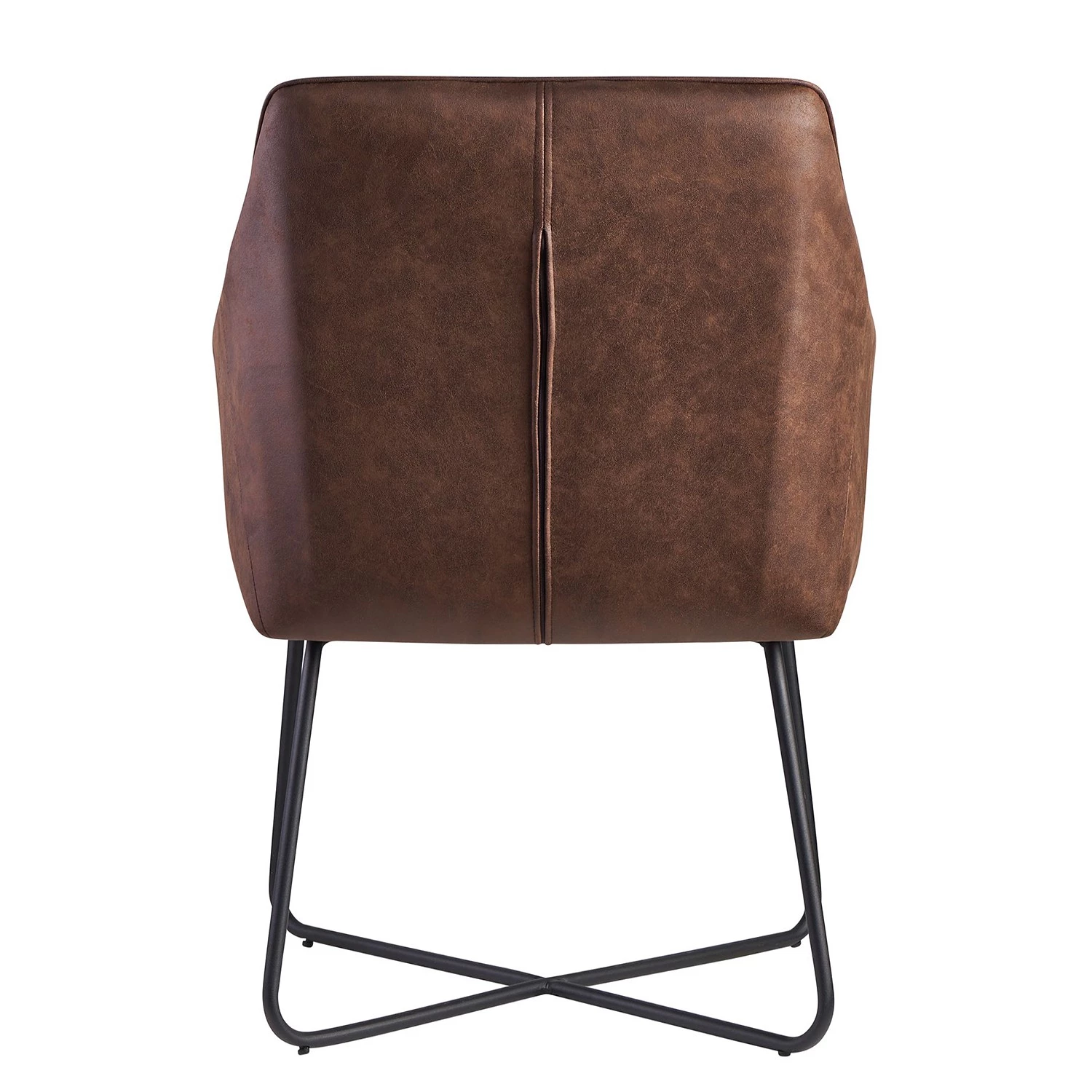 Loftscape Chaise à accoudoirs Giorgino II - Marron foncé vintage 5 Loftscape Chaise à accoudoirs Giorgino II - Marron foncé vintage – Image 5