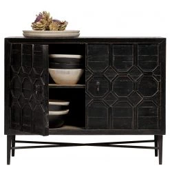 Red Living Buffet Nyker - Noir vintage 15 Red Living Buffet Nyker - Noir vintage -Meubles de salle à manger Soldes Magasin 1000304165 211029 12341400166 DETAILS P000000001000304165