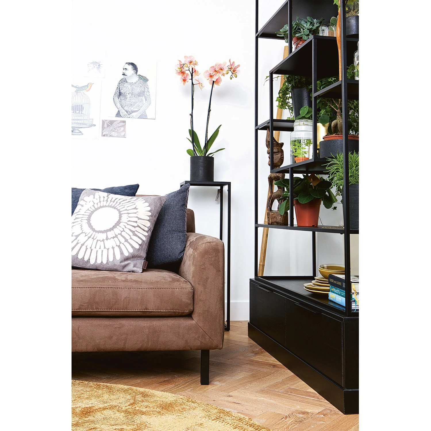 Red Living Étagère Boonarga - Métal - Noir 3 Red Living Étagère Boonarga - Métal - Noir – Image 3