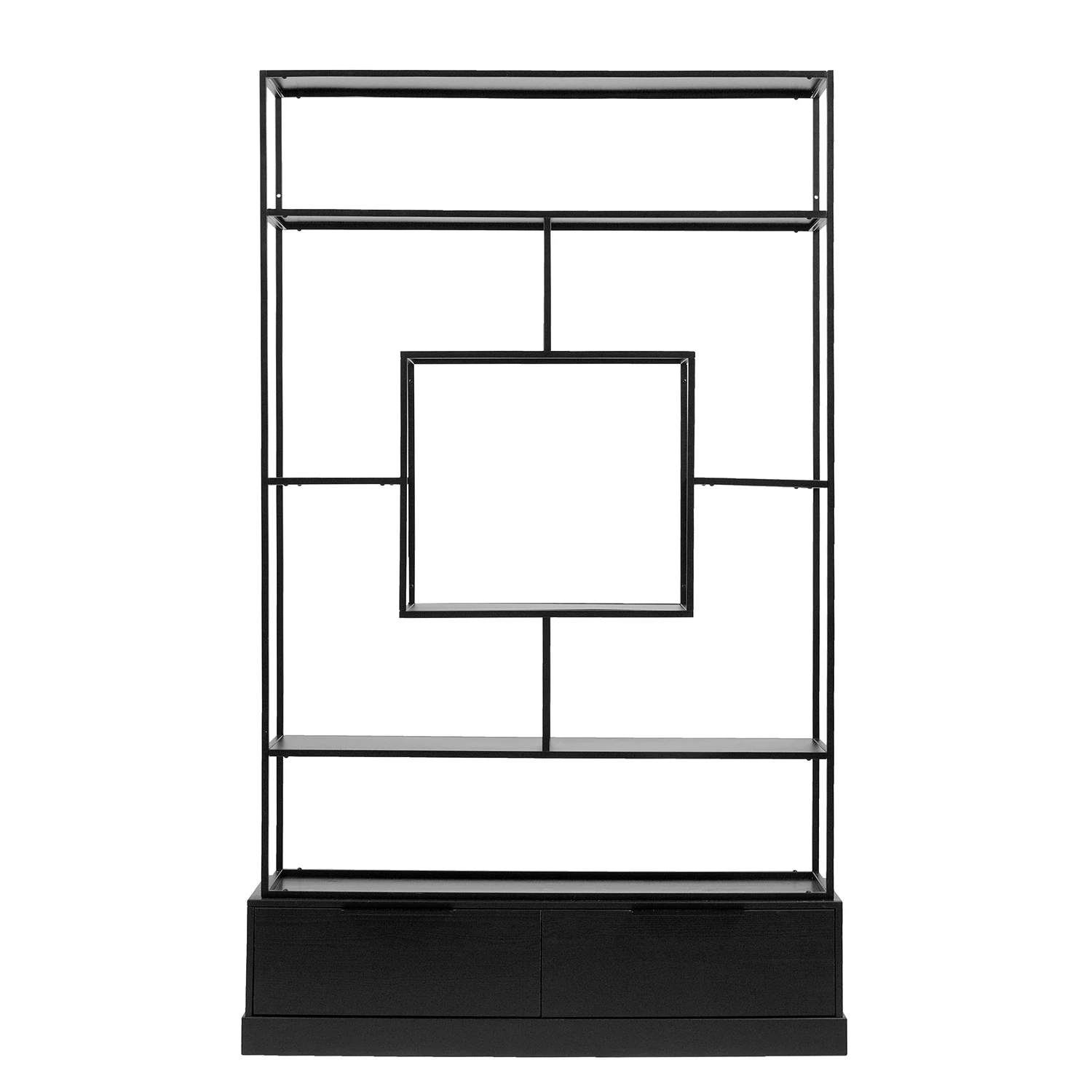 Red Living Étagère Boonarga - Métal - Noir 4 Red Living Étagère Boonarga - Métal - Noir – Image 4