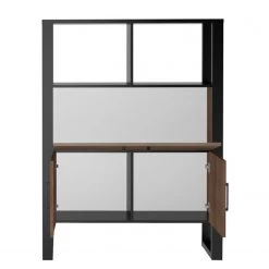 Red Living Buffet haut Norddal - Imitation noyer / Noir 11 Red Living Buffet haut Norddal - Imitation noyer / Noir -Meubles de salle à manger Soldes Magasin 1000304810 211027 104958000111 DETAILS P000000001000304810