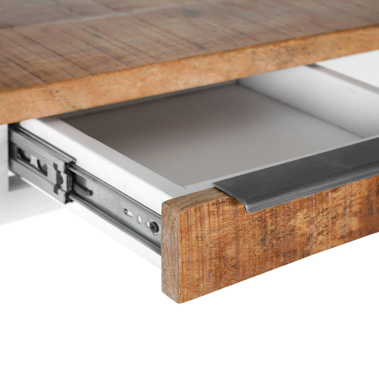 Red Living Table haute Silvana - Acacia massif / Manguier massif - Blanc / Manguier 4 Red Living Table haute Silvana - Acacia massif / Manguier massif - Blanc / Manguier – Image 4