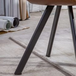 Red Living Chaises Collins (lot de 2) - Marron vintage -Meubles de salle à manger Soldes Magasin 1000305893 211102 11180400131 DETAILS P000000001000305893