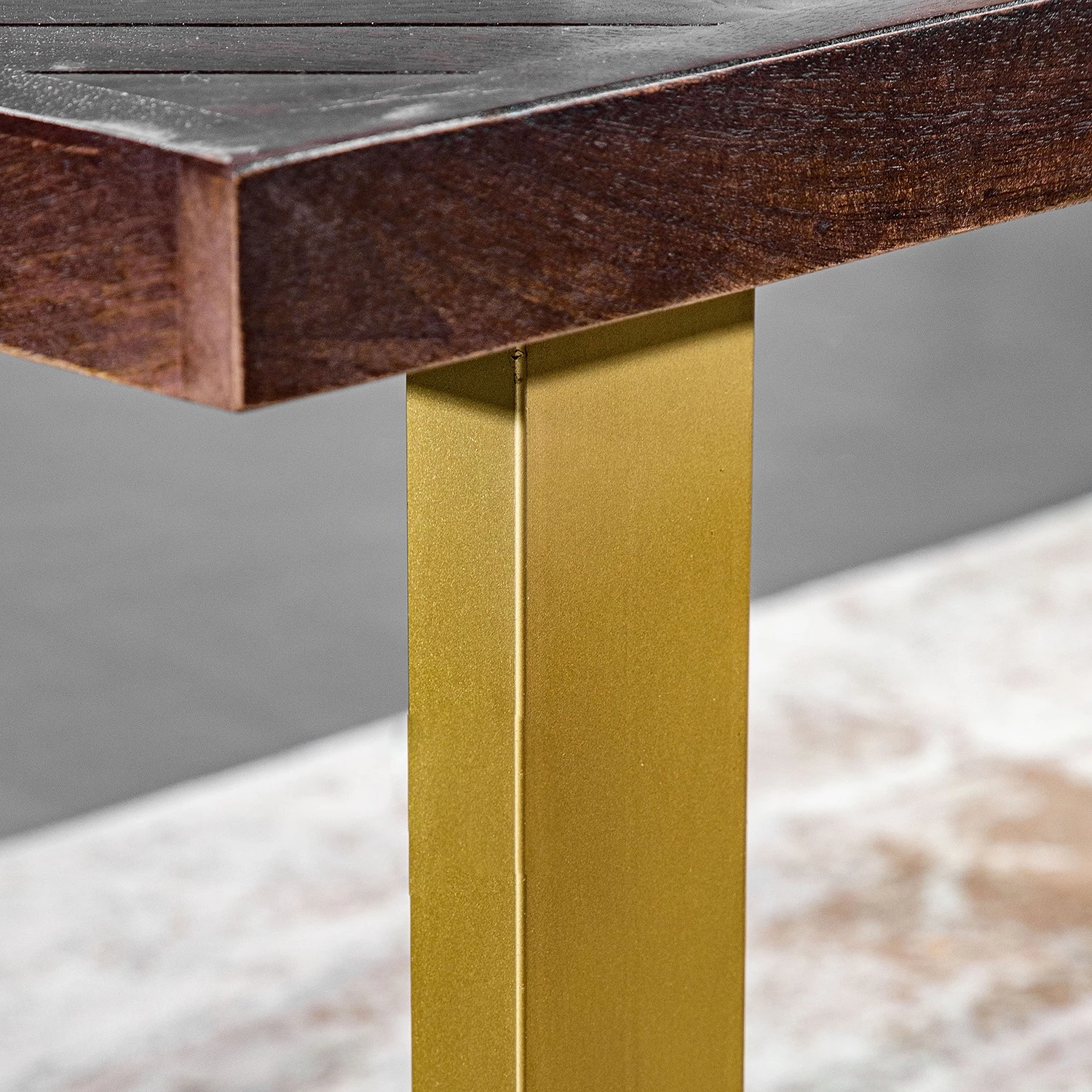 Red Living Table Kallestad - Largeur : 160 cm 4 Red Living Table Kallestad - Largeur : 160 cm – Image 4