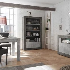 LC Spa Étagère Urbino - Gris clair / Gris foncé 7 LC Spa Étagère Urbino - Gris clair / Gris foncé -Meubles de salle à manger Soldes Magasin 1000306563 211122 150851000045 DETAILS P000000001000306563