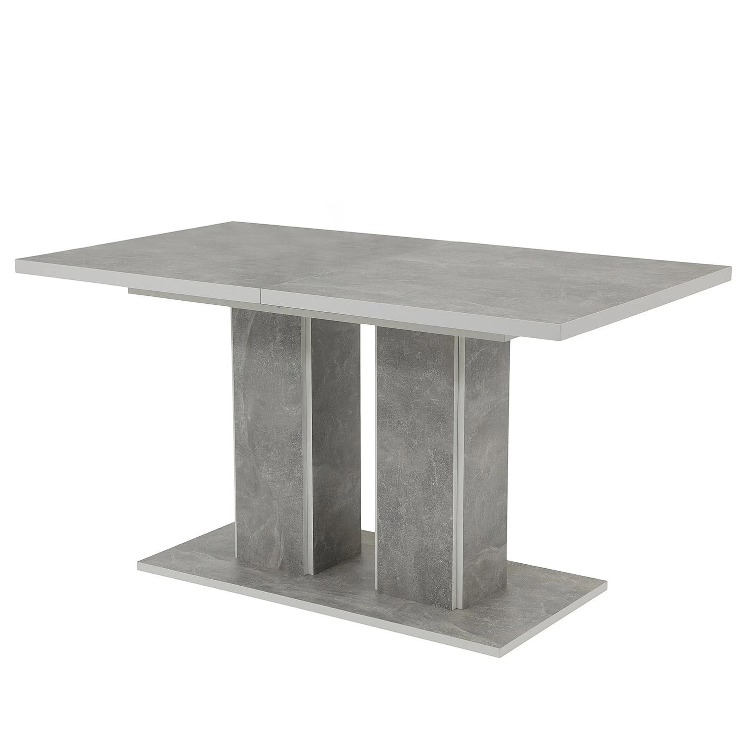 Loftscape Table Granby - (Extensible) Imitation béton / Anthracite 1 Loftscape Table Granby - (Extensible) Imitation béton / Anthracite