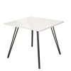 Loftscape Table Frieda II - Blanc brillant / Noir