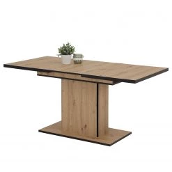 Loftscape Table Aton II - (Extensible) Imitation chêne artisan / Noir 10 Loftscape Table Aton II - (Extensible) Imitation chêne artisan / Noir -Meubles de salle à manger Soldes Magasin 1000309973 220322 030 DETAILS P000000001000309973