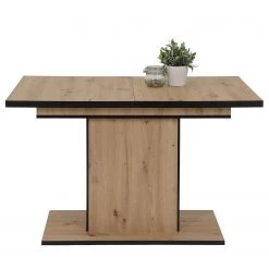 Loftscape Table Aton II - (Extensible) Imitation chêne artisan / Noir 11 Loftscape Table Aton II - (Extensible) Imitation chêne artisan / Noir -Meubles de salle à manger Soldes Magasin 1000309973 220322 040 DETAILS P000000001000309973