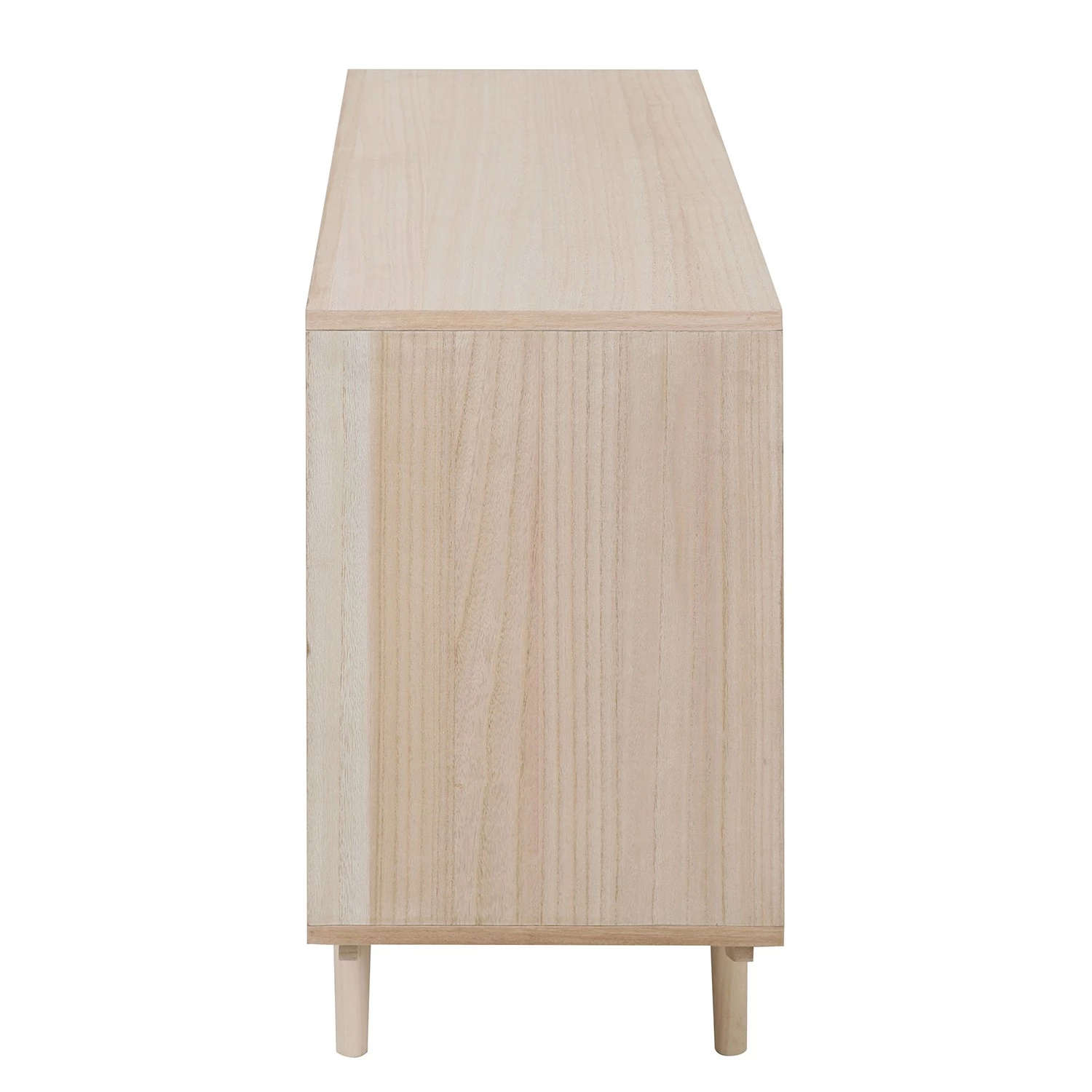 Norrwood Buffet Pini II - Cannage / Placage en bois véritable - Naturel / Paulownia 6 Norrwood Buffet Pini II - Cannage / Placage en bois véritable - Naturel / Paulownia – Image 6