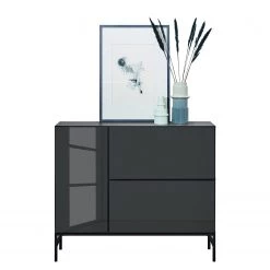 Now! by hülsta Buffet now to go colour I - Gris diamant brillant / Gris diamant -Meubles de salle à manger Soldes Magasin 1000311254 211201 14485100188 DETAILS P000000001000311254