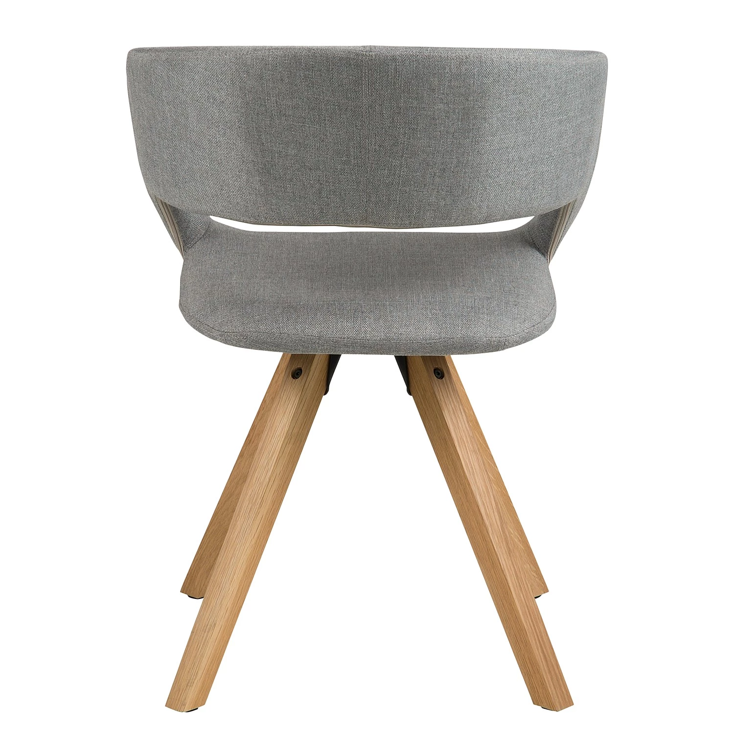 Mørteens Chaise à accoudoirs Buggio - Tissu / Hévéa massif - Tissu Cors: Granite - Lot de 2 7 Mørteens Chaise à accoudoirs Buggio - Tissu / Hévéa massif - Tissu Cors: Granite - Lot de 2 – Image 7