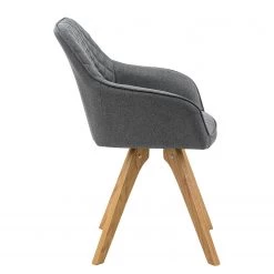 Loftscape Chaises à accoudoirs Nagoya (lot de 2) - Gris 12 Loftscape Chaises à accoudoirs Nagoya (lot de 2) - Gris -Meubles de salle à manger Soldes Magasin 1000312452 211207 12102400255 DETAILS P000000001000312452