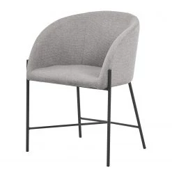 Loftscape Chaise à accoudoirs Pretoria - Gris lumineux