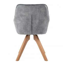 Loftscape Chaise à accoudoirs Sokone - Gris lumineux -Meubles de salle à manger Soldes Magasin 1000312514 211207 12104200698 DETAILS P000000001000312514