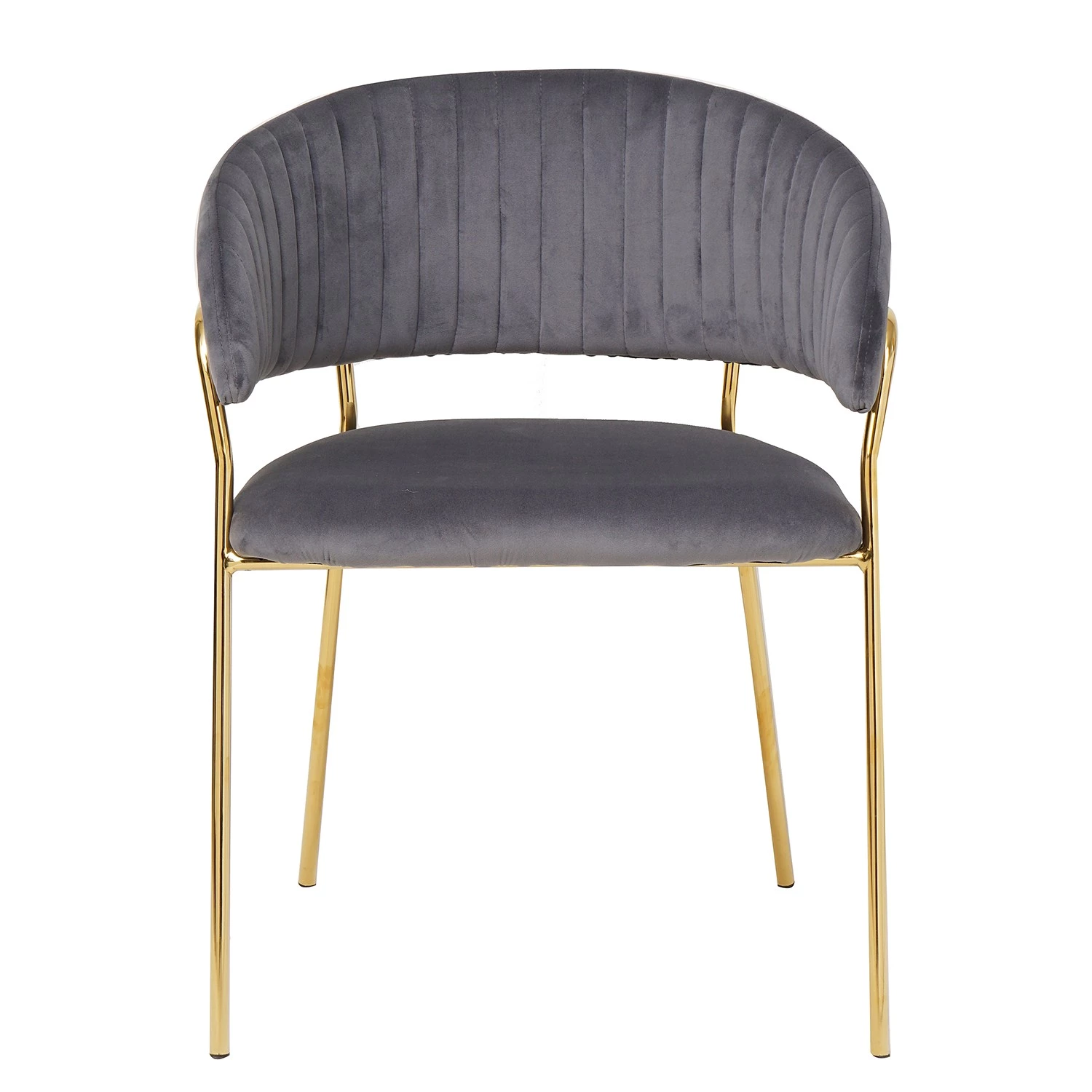 Loftscape Chaise à accoudoirs Masetto II - Gris 2 Loftscape Chaise à accoudoirs Masetto II - Gris – Image 2