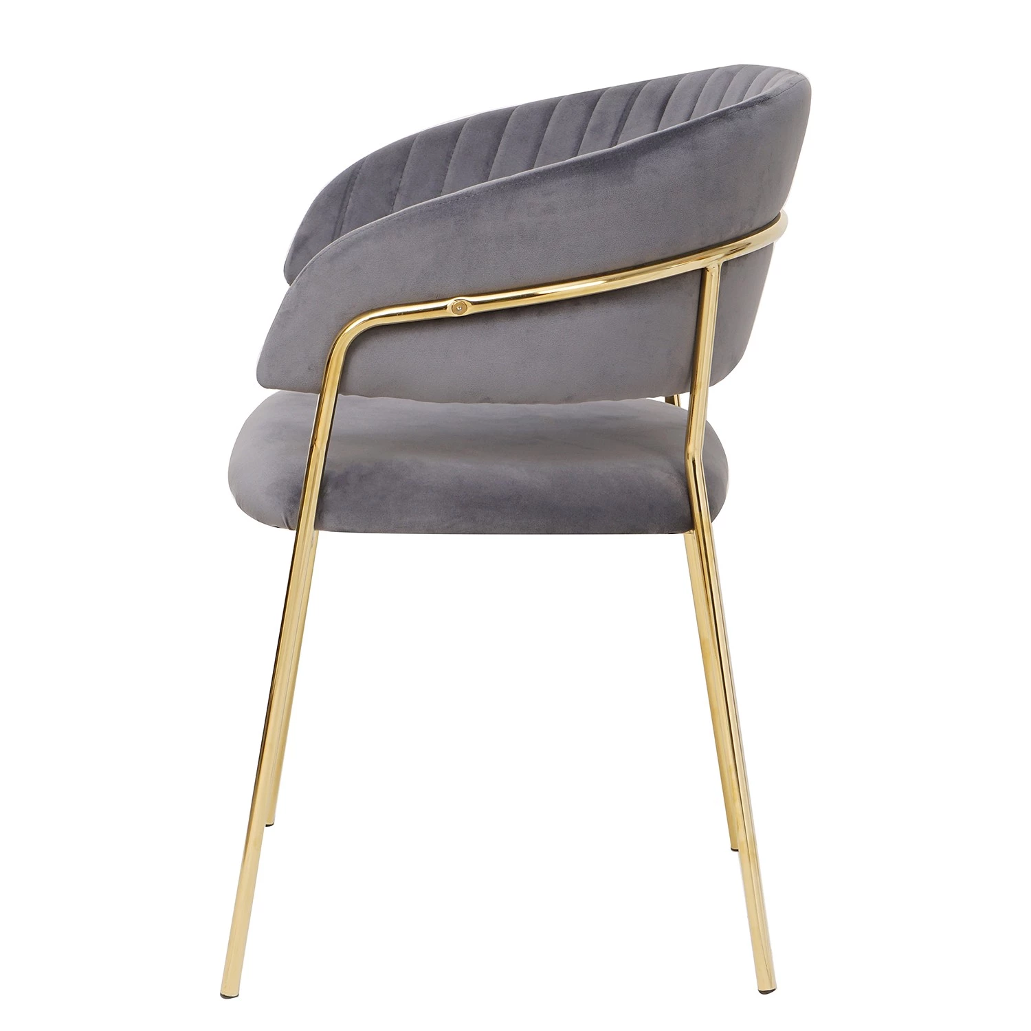 Loftscape Chaise à accoudoirs Masetto II - Gris 3 Loftscape Chaise à accoudoirs Masetto II - Gris – Image 3