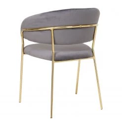 Loftscape Chaise à accoudoirs Masetto II - Gris 8 Loftscape Chaise à accoudoirs Masetto II - Gris -Meubles de salle à manger Soldes Magasin 1000312517 211207 12104300708 DETAILS P000000001000312517