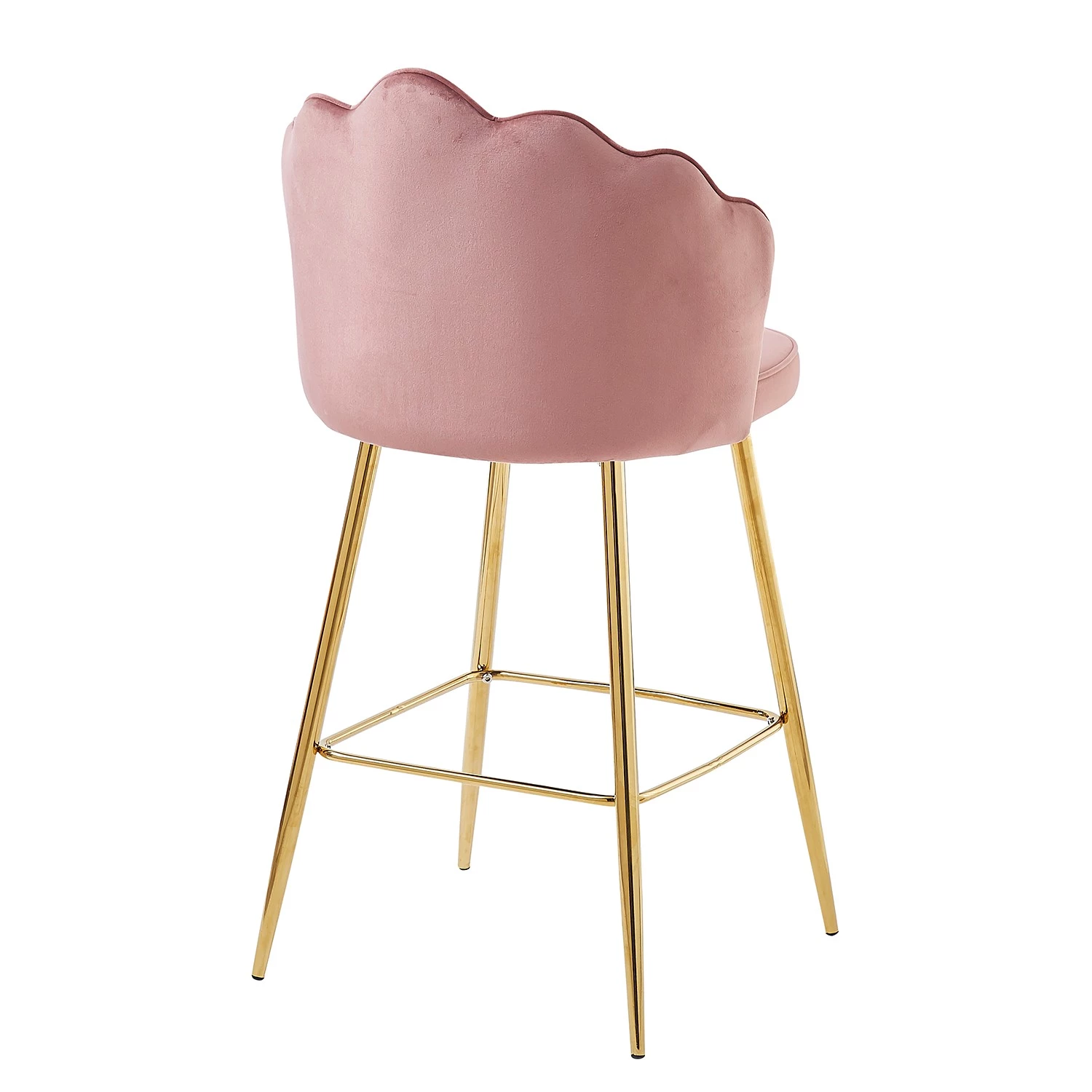 Red Living Chaises de bar Zelda (lot de 2) - Rose bébé 5 Red Living Chaises de bar Zelda (lot de 2) - Rose bébé – Image 5