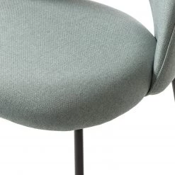 Mørteens Chaise capitonnée Ikley - Tissu / Métal - Noir - Gris menthe - Lot de 2 22 Mørteens Chaise capitonnée Ikley - Tissu / Métal - Noir - Gris menthe - Lot de 2 -Meubles de salle à manger Soldes Magasin 1000312593 211210 092458000132 DETAILS P000000001000312593